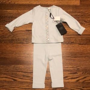 NWT Burberry baby boy outfit 12 months